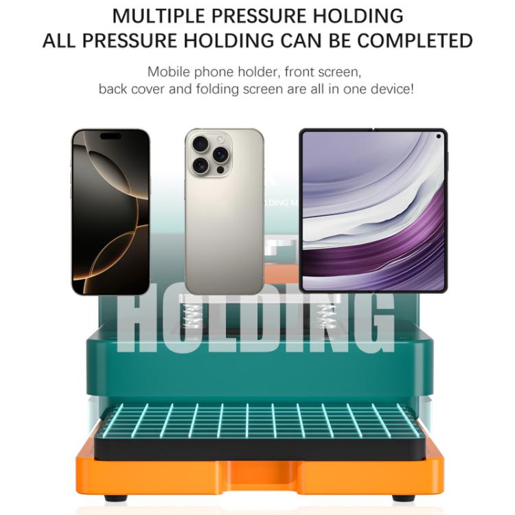 TBK 201P Frame / Screen / Back Cover Pressure Holding Machine with Built-in Vacuum Pump, Plug:US Plug by TBK