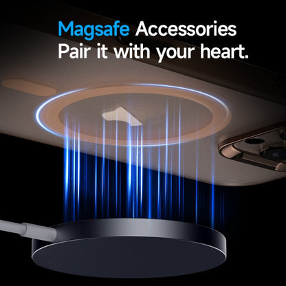 For iPhone 15 Pro Max SULADA Light Sand MagSafe Magnetic PC Hybrid TPU Phone Case(Gold) - iPhone 15 Pro Max Cases by SULADA | Online Shopping UK | buy2fix