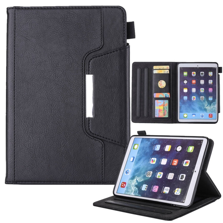 For iPad mini 6 / mini 2024 Hardware Buckle Smart Leather Tablet Case(Black) - iPad mini 2024 Cases by buy2fix | Online Shopping UK | buy2fix