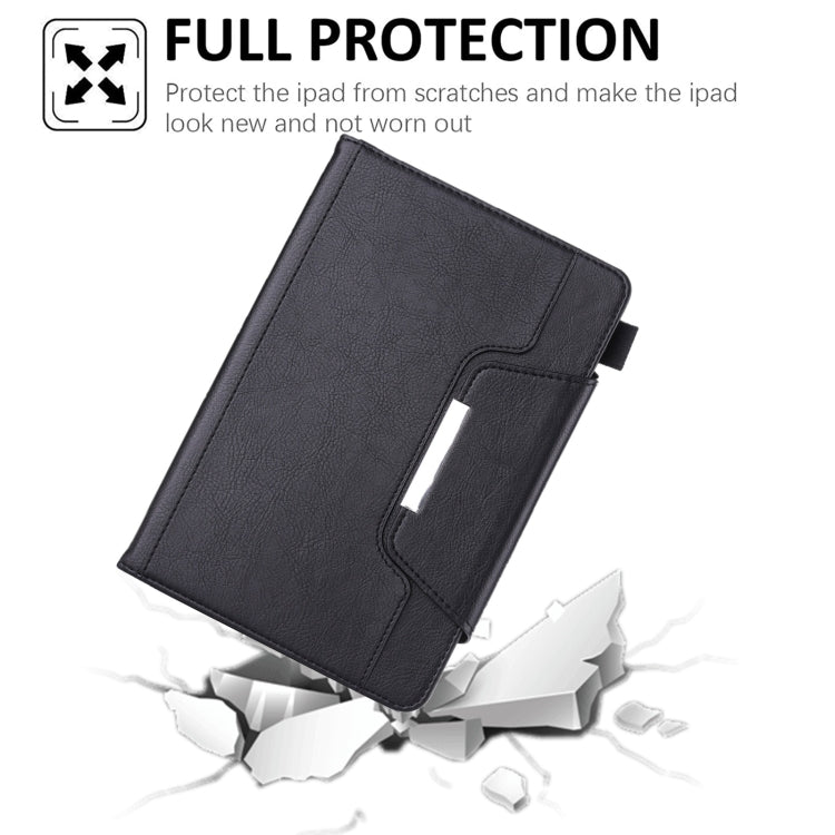 For iPad mini 6 / mini 2024 Hardware Buckle Smart Leather Tablet Case(Black) - iPad mini 2024 Cases by buy2fix | Online Shopping UK | buy2fix