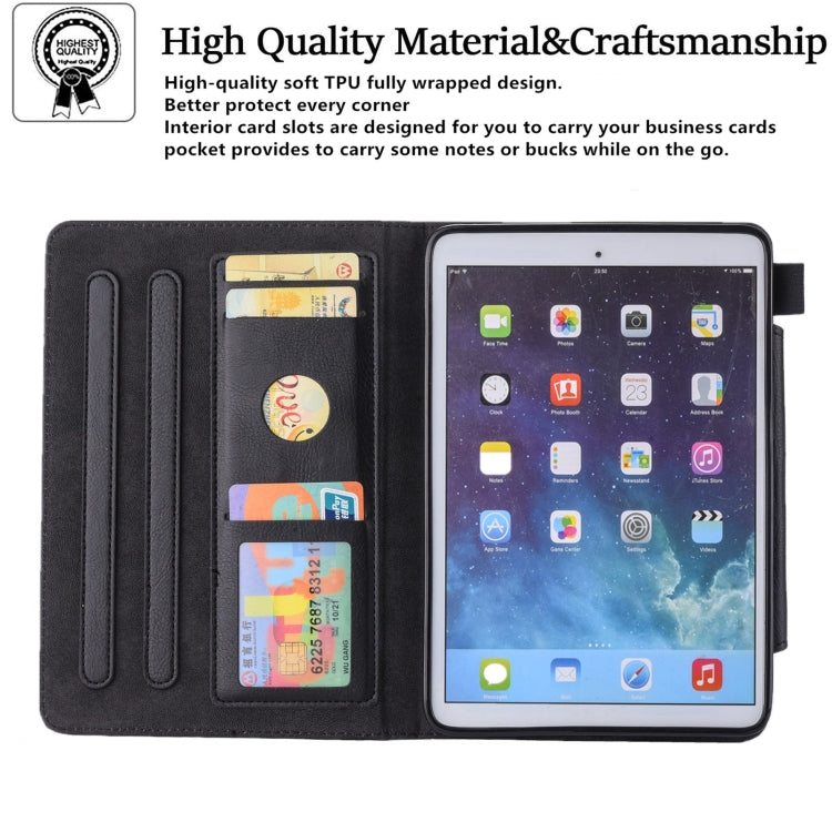 For iPad mini 6 / mini 2024 Hardware Buckle Smart Leather Tablet Case(Black) - iPad mini 2024 Cases by buy2fix | Online Shopping UK | buy2fix