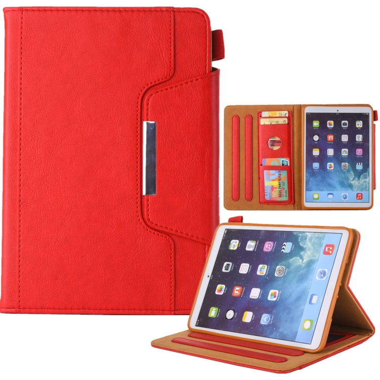 For iPad mini 6 / mini 2024 Hardware Buckle Smart Leather Tablet Case(Red) - iPad mini 2024 Cases by buy2fix | Online Shopping UK | buy2fix