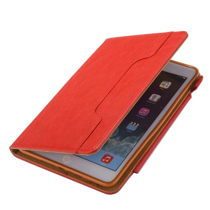 For iPad mini 6 / mini 2024 Hardware Buckle Smart Leather Tablet Case(Red) - iPad mini 2024 Cases by buy2fix | Online Shopping UK | buy2fix