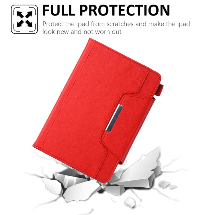 For iPad mini 6 / mini 2024 Hardware Buckle Smart Leather Tablet Case(Red) - iPad mini 2024 Cases by buy2fix | Online Shopping UK | buy2fix