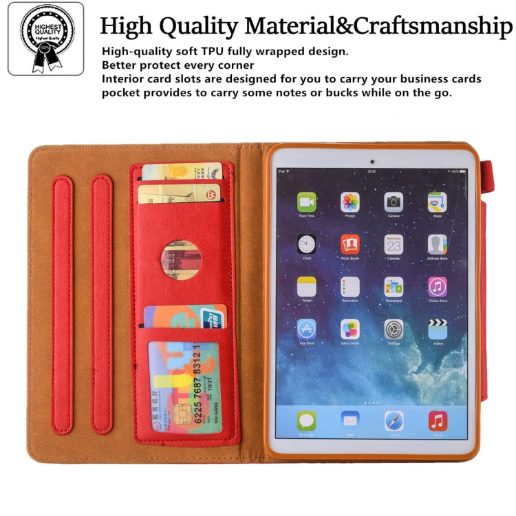 For iPad mini 6 / mini 2024 Hardware Buckle Smart Leather Tablet Case(Red) - iPad mini 2024 Cases by buy2fix | Online Shopping UK | buy2fix