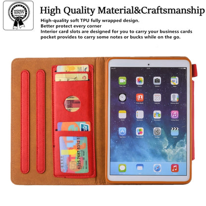 For iPad mini 6 / mini 2024 Hardware Buckle Smart Leather Tablet Case(Red) - iPad mini 2024 Cases by buy2fix | Online Shopping UK | buy2fix