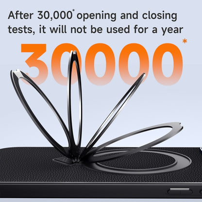 For iPhone 15 Plus SULADA Top Grain Leather MagSafe Magnetic Holder Phone Case(Brown) - iPhone 15 Plus Cases by SULADA | Online Shopping UK | buy2fix