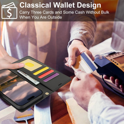 For Samsung Galaxy S25+ 5G Peony Flowers Imprint Leather Phone Case(Black) by buy2fix