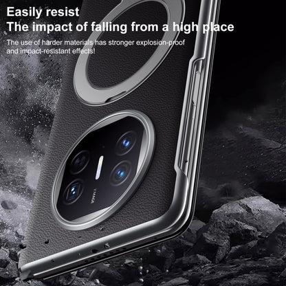 For Huawei Mate XT Ultimate Design SULADA Smart View Window MagSafe Magnetic Holder Leather Phone Case(Red) - Huawei Cases by SULADA | Online Shopping UK | buy2fix