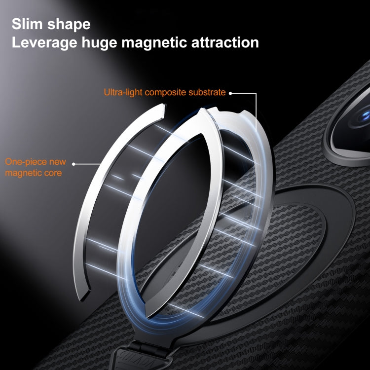 For Huawei Mate X5 / X3 SULADA Kevlar Texture MagSafe Magnetic Holder Phone Case(Purple) - Huawei Cases by SULADA | Online Shopping UK | buy2fix