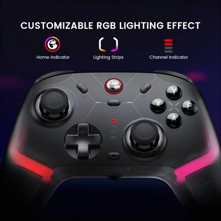 GameSir Cyclone 2 Bluetooth Wireless Game Controller, Without Charging Base(Black) - Controller Gamepad by GameSir | Online Shopping UK | buy2fix