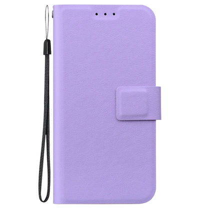 For Samsung Galaxy S25 Ultra 5G Ultra-thin Voltage Magnetic Buckle Leather Phone Case(Purple) - Galaxy S25 Ultra 5G Cases by buy2fix | Online Shopping UK | buy2fix