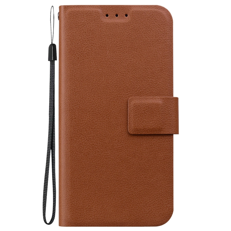 For Samsung Galaxy S25 5G Ultra-thin Voltage Magnetic Buckle Leather Phone Case(Brown) by buy2fix