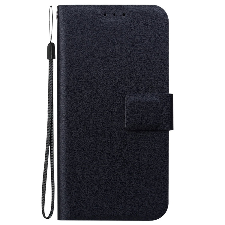 For Samsung Galaxy S25 5G Ultra-thin Voltage Magnetic Buckle Leather Phone Case(Black) - Galaxy S25 5G Cases by buy2fix | Online Shopping UK | buy2fix