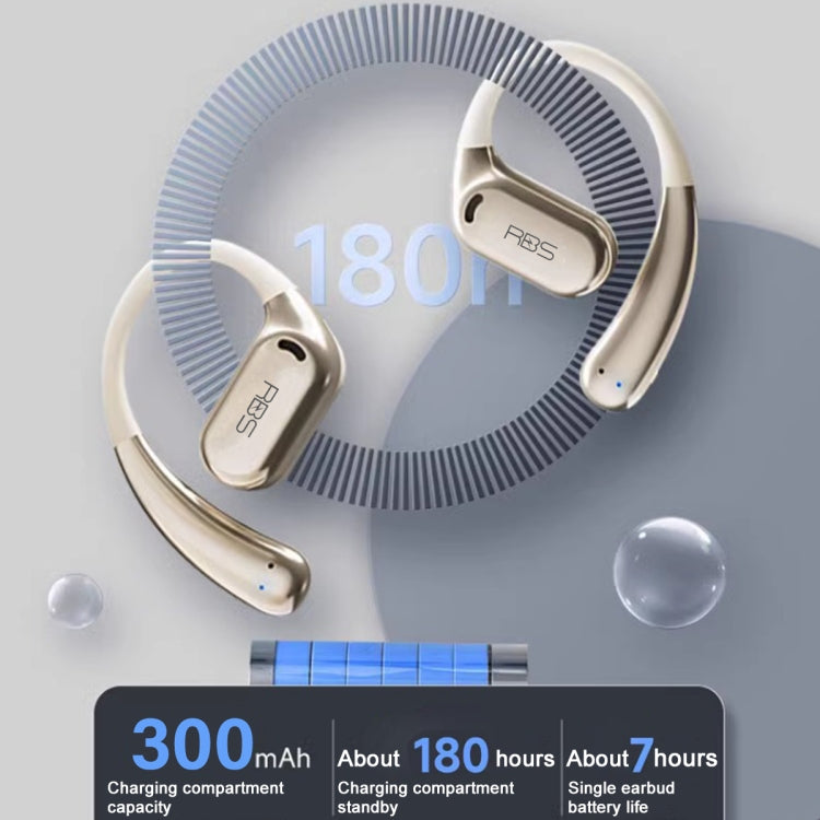 RBS S18 OWS Ultra Open Wireless Bluetooth Earphones(Black) - TWS Earphone by buy2fix | Online Shopping UK | buy2fix