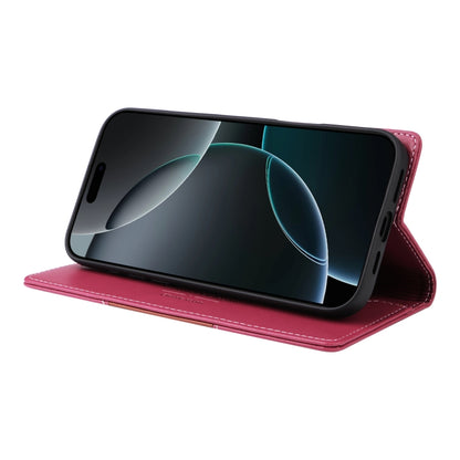 For iPhone 13 Pro GQUTROBE G01 RFID Anti-theft Leather Phone Case(Red) - iPhone 13 Pro Cases by GQUTROBE | Online Shopping UK | buy2fix