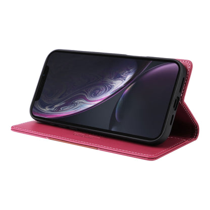 For iPhone XR GQUTROBE G01 RFID Anti-theft Leather Phone Case(Red) - More iPhone Cases by GQUTROBE | Online Shopping UK | buy2fix