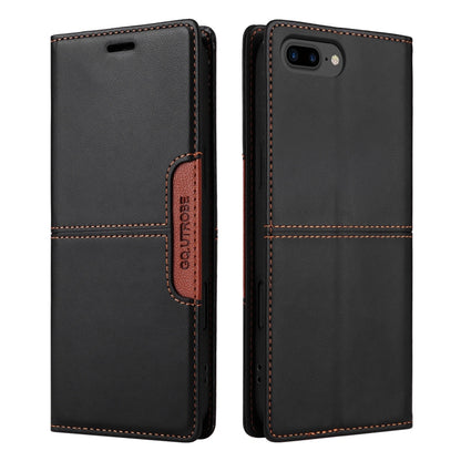 For iPhone 8 Plus / 7 Plus GQUTROBE G01 RFID Anti-theft Leather Phone Case(Black) - More iPhone Cases by GQUTROBE | Online Shopping UK | buy2fix