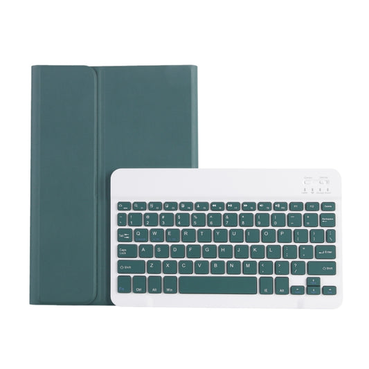 For Xiaomi Pad 7 / 7 Pro 11.2 inch A0N13 Ultra-thin Detachable Bluetooth Keyboard Leather Tablet Case(Dark Green) by buy2fix
