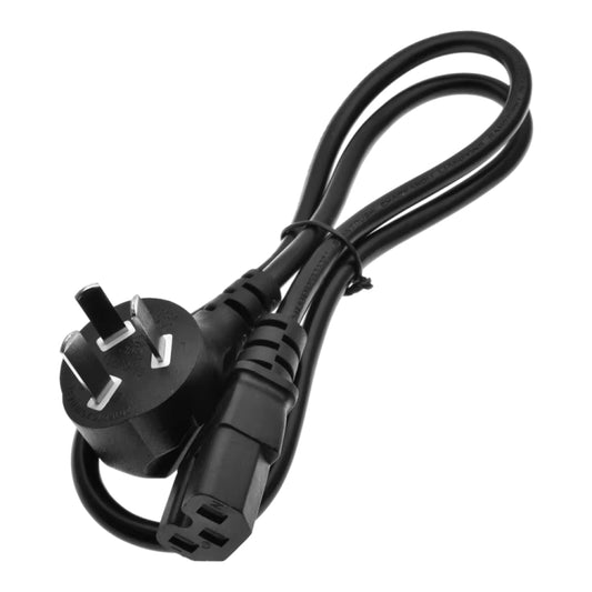 AU Plug Computer PC Power Cord 3 Pin Cable, Length:5m(Black) by buy2fix