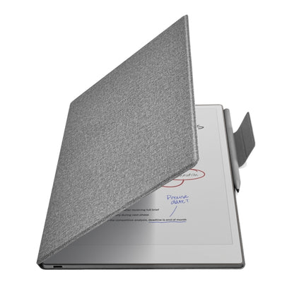 For reMarkable Paper Pro 2024 11.8 inch Imitation Original Smart Leather Tablet Case(Grey) - Lenovo by buy2fix | Online Shopping UK | buy2fix