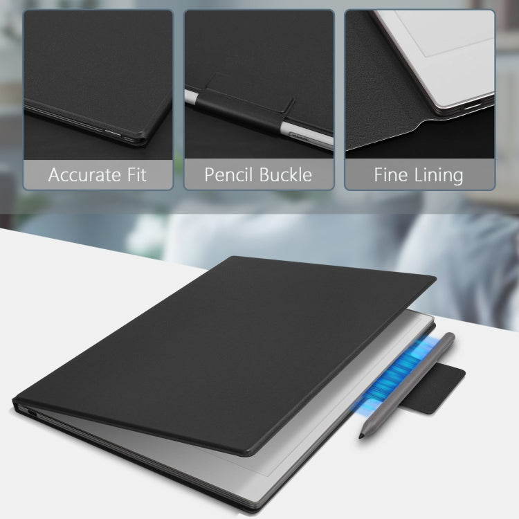 For reMarkable Paper Pro 2024 11.8 inch Imitation Original Smart Leather Tablet Case(Wine Red) - Lenovo by buy2fix | Online Shopping UK | buy2fix