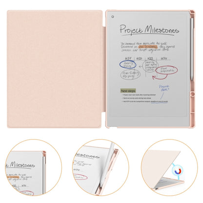 For reMarkable Paper Pro 2024 11.8 inch Acrylic PU Smart Leather Tablet Case(Pink) - Lenovo by buy2fix | Online Shopping UK | buy2fix