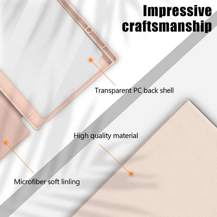 For reMarkable Paper Pro 2024 11.8 inch Acrylic PU Smart Leather Tablet Case(Pink) - Lenovo by buy2fix | Online Shopping UK | buy2fix