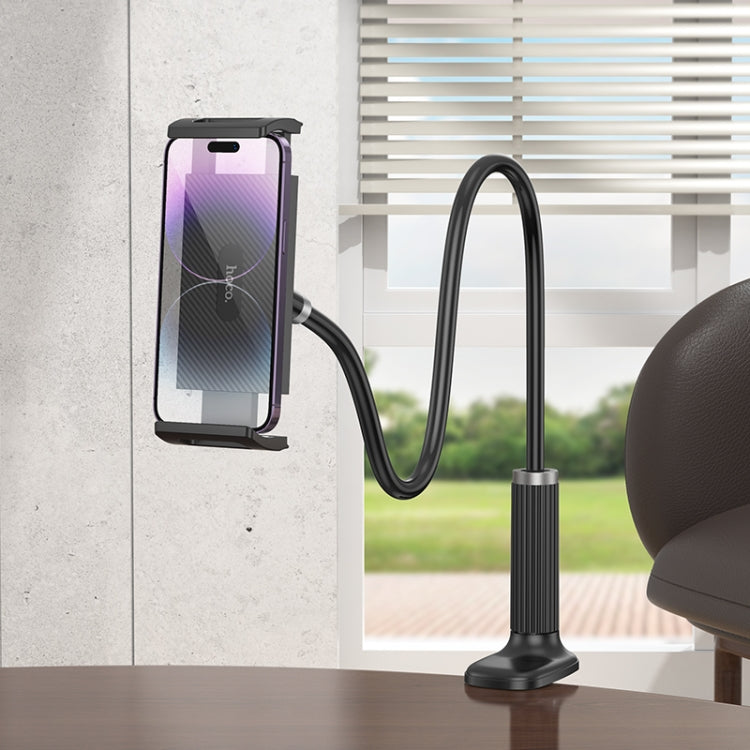 hoco HD10 Bamboo Clip-on Lazy Stand for Tablets / Phone(Black) - Lazy Bracket by hoco | Online Shopping UK | buy2fix