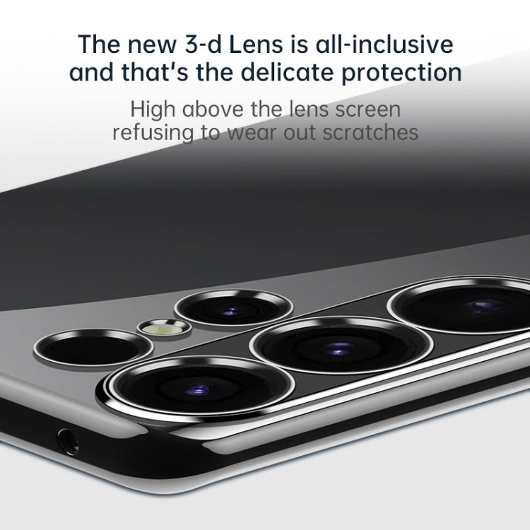 For Samsung Galaxy S25 5G SULADA Electroplating Frosted TPU Phone Case(Blue) by SULADA