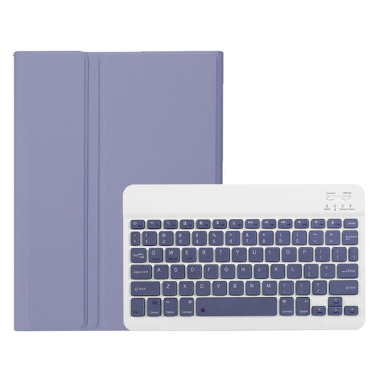 For Huawei MatePad SE 10.4 AH13 Ultra-thin Detachable Bluetooth Keyboard Leather Tablet Case(Lavender White) by buy2fix