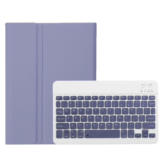 For Huawei MatePad 11.5 S 2024 AH20 Ultra-thin Detachable Bluetooth Keyboard Leather Tablet Case(Lavender White) by buy2fix