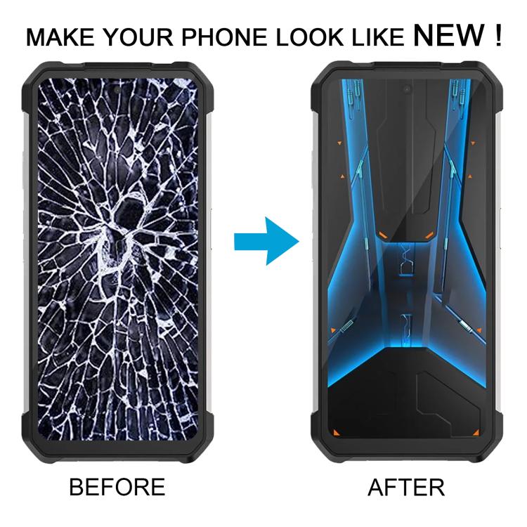 For Unihertz 8849 Tank 2 Pro LCD Screen with Digitizer Full Assembly by buy2fix