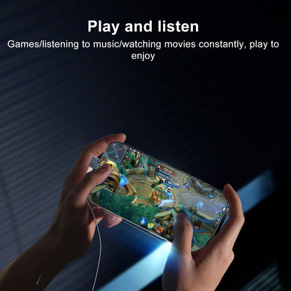 Type-C / USB-C to 8 Pin Earphone Side Bend Adapter(White) - Earphone Adapter by buy2fix | Online Shopping UK | buy2fix