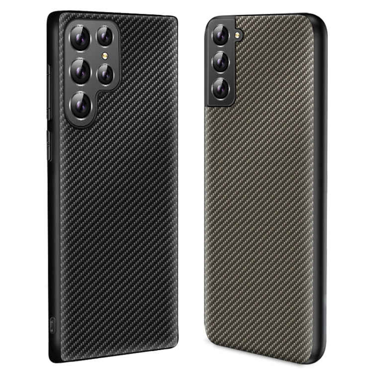 For Samsung Galaxy S25+ 5G Carbon Fiber Texture Printing Phone Case(Black) by buy2fix