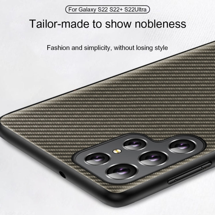 For Samsung Galaxy S25 Ultra 5G Carbon Fiber Texture Printing Phone Case(Black) by buy2fix