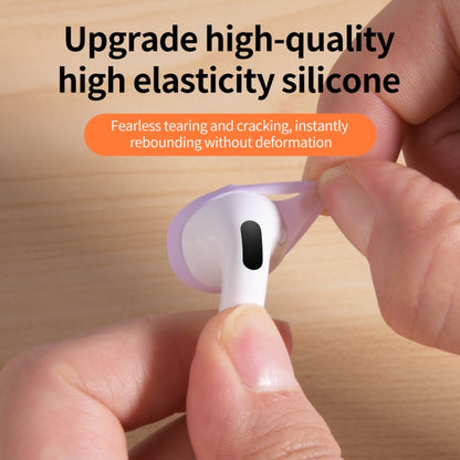 For AirPods 4 Ear Cap Soft Silicone Protective Case(Yellow) - Anti-dust & Ear Caps by buy2fix | Online Shopping UK | buy2fix