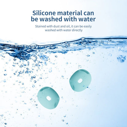 For AirPods 4 Ear Cap Soft Silicone Protective Case(Mint Green) - Anti-dust & Ear Caps by buy2fix | Online Shopping UK | buy2fix