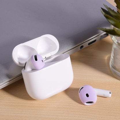 For AirPods 4 Ear Cap Soft Silicone Protective Case(Light Pink) - Anti-dust & Ear Caps by buy2fix | Online Shopping UK | buy2fix