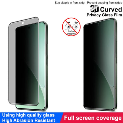 For Xiaomi 15 Pro imak 3D Curved Privacy Full Screen Tempered Glass Film - 15 Pro Tempered Glass by imak | Online Shopping UK | buy2fix