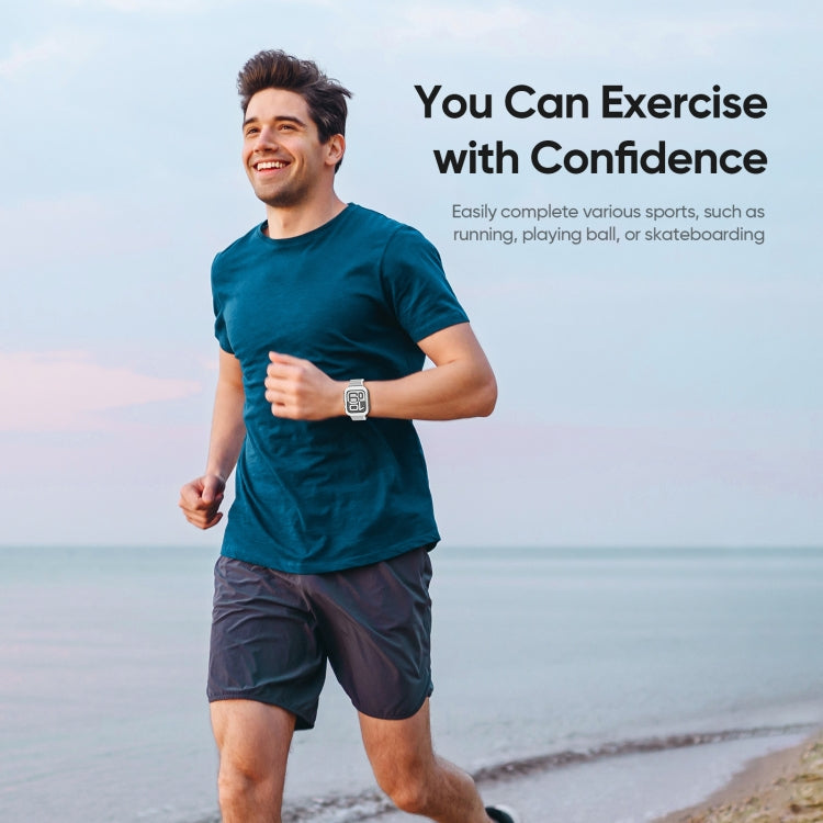 For Apple Watch Series 10 / 11 42mm DUX DUCIS Camo Series TPU Hybrid PC Watch Protective Case(White) by DUX DUCIS