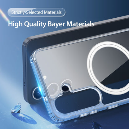 For Samsung Galaxy S25+ 5G DUX DUCIS Clin Mag Series Magsafe TPU Phone Case(Transparent) by DUX DUCIS