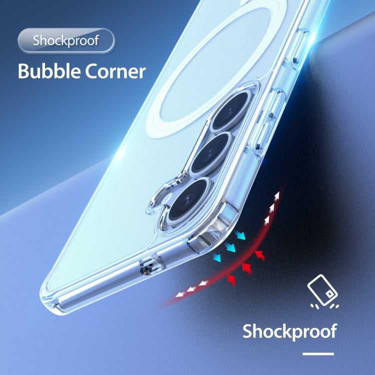 For Samsung Galaxy S25+ 5G DUX DUCIS Clin Mag Series Magsafe TPU Phone Case(Transparent) by DUX DUCIS