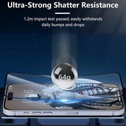 For iPhone 17 Air JOYROOM Knight Series 2.5D Full Screen HD Tempered Glass Film - iPhone 17 Air Tempered Glass by JOYROOM | Online Shopping UK | buy2fix