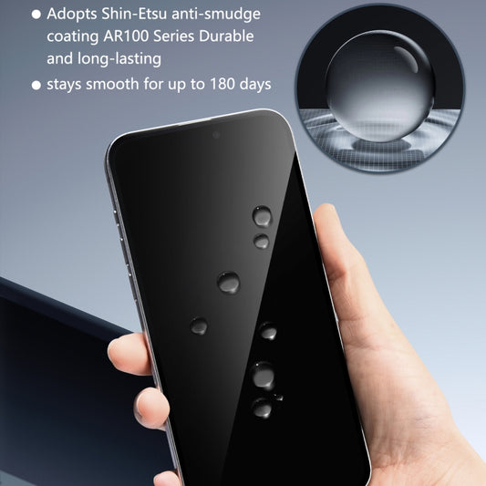 For iPhone 16 Pro JOYROOM Zero Sense Series 2.5D Full Screen Anti-Blue Light Tempered Glass Film by JOYROOM