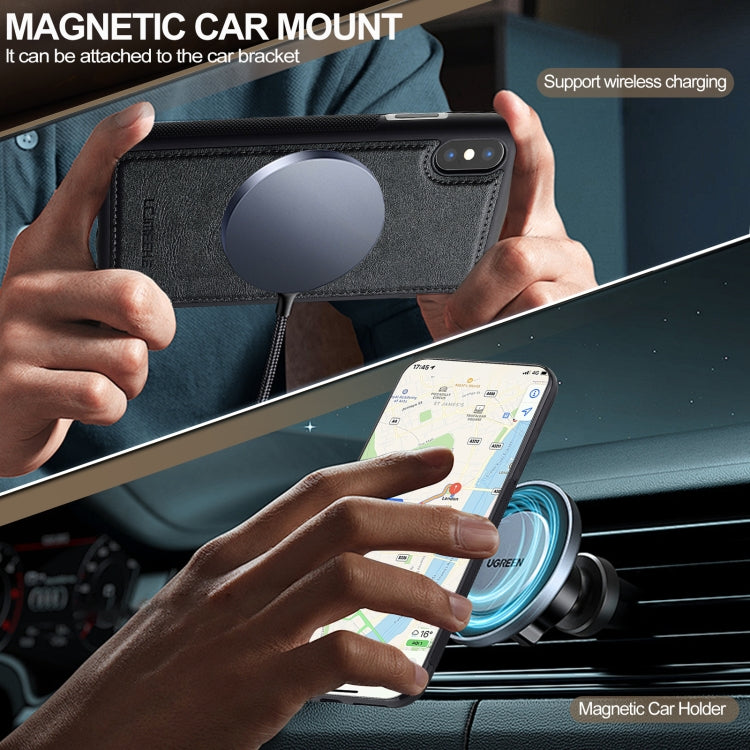 For iPhone XS Max LC.IMEEKE L5 Series Detachable RFID Card Bag Magsafe Phone Case(Black) - More iPhone Cases by LC.IMEEKE | Online Shopping UK | buy2fix