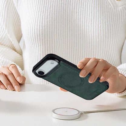 For iPhone Air LC.IMEEKE L5 Series Detachable RFID Card Bag Magsafe Phone Case(Green) - iPhone Air Cases by LC.IMEEKE | Online Shopping UK | buy2fix