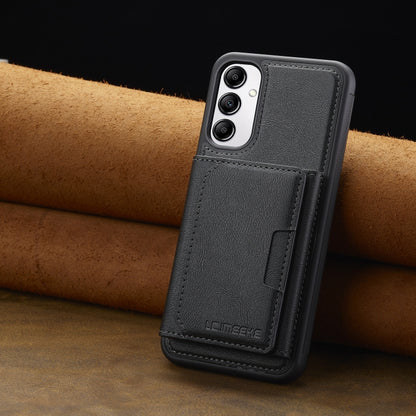 For Samsung Galaxy A54 5G LC.IMEEKE L5 Series Detachable RFID Card Bag Magsafe Phone Case(Black) - Galaxy Phone Cases by LC.IMEEKE | Online Shopping UK | buy2fix