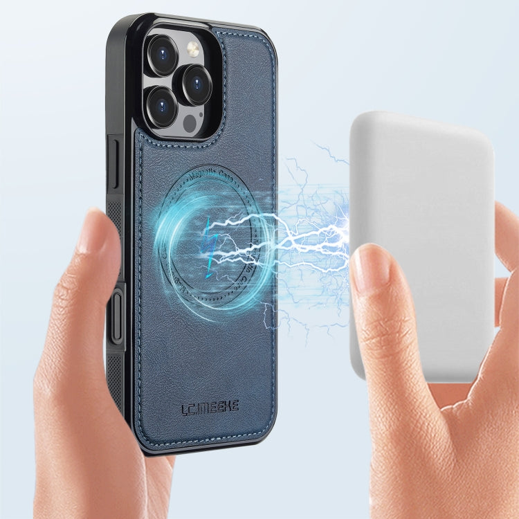 For iPhone 16 Pro Max LC.IMEEKE Magsafe Phone Case(Blue) by LC.IMEEKE