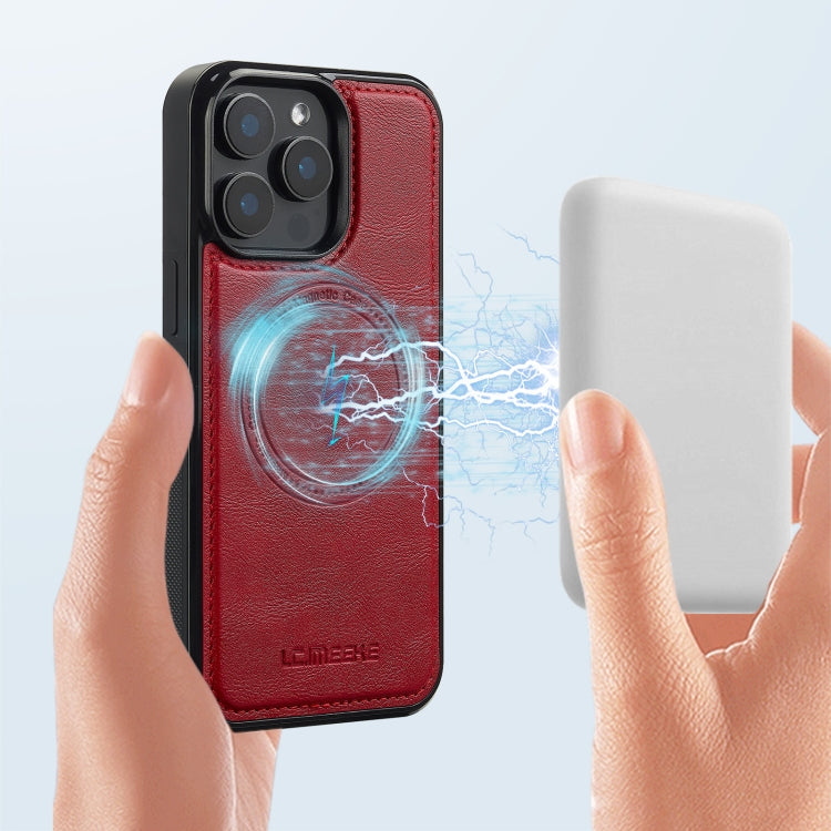 For iPhone 15 Pro Max LC.IMEEKE Magsafe Phone Case(Red) - iPhone 15 Pro Max Cases by LC.IMEEKE | Online Shopping UK | buy2fix